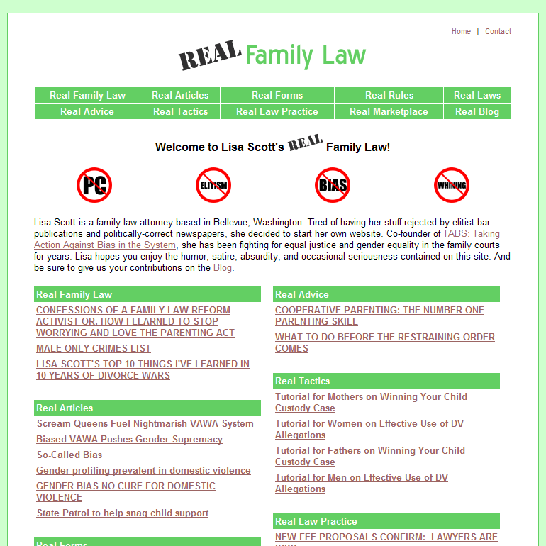 Lisa Scott's Real Family Law